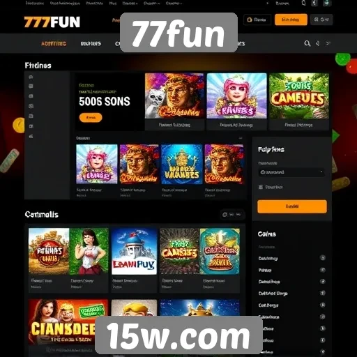 Análise da interface e usabilidade do site 77fun