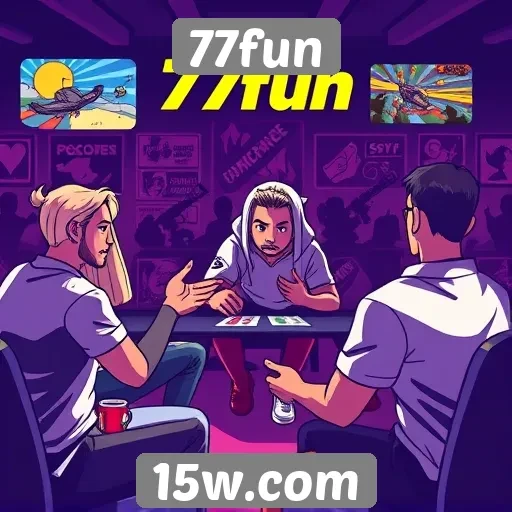Comunidade de jogadores no 77fun cresce rapidamente